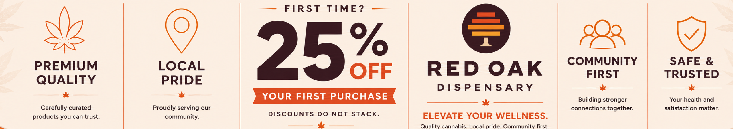 First Time Customer 25% OFF (applied in store)