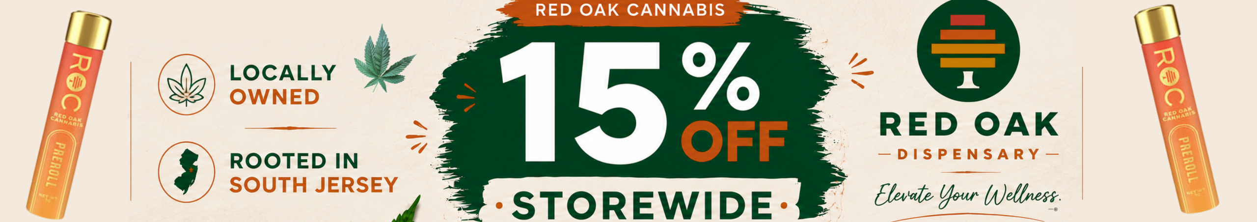 15% Store Wide Discount